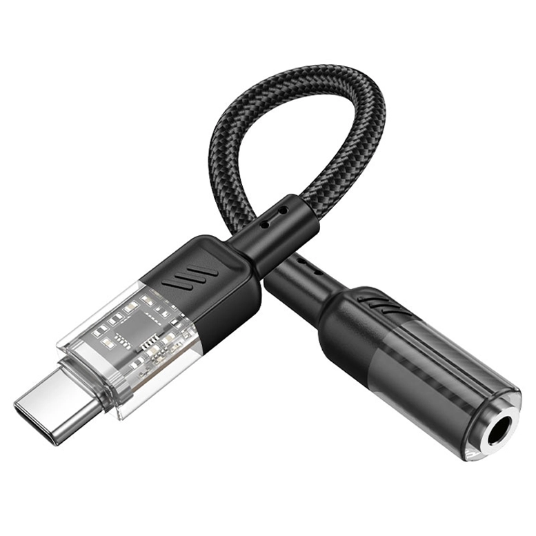 Адаптер Hoco LS37 Spirit 2-in-1, Черный 4