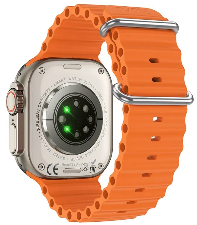 Смарт-часы Hoco Y23 Ultra Call Version, Titanium Gold 2