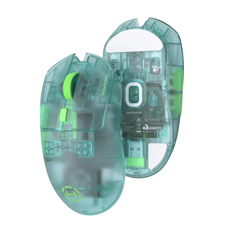 Игровая Мышь Edifier HECATE G3M PRO, Transparent Green 6