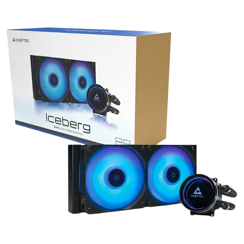 Система охлаждения Chieftec Iceberg 240, Черный 8