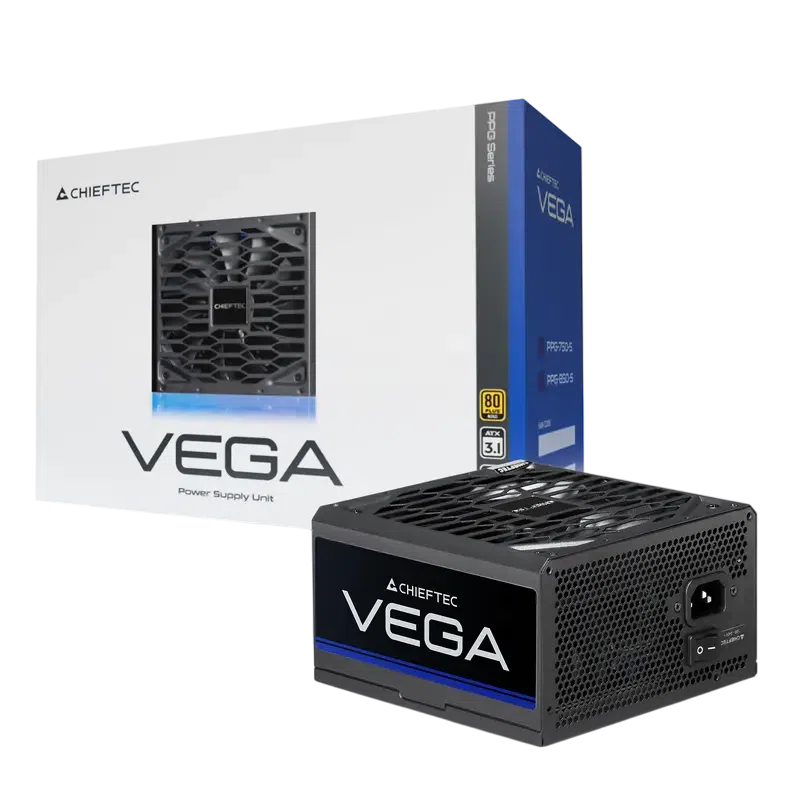 Sursă Alimentare PC Chieftec PPG-850-S Vega Series. 850 W, Negru 8