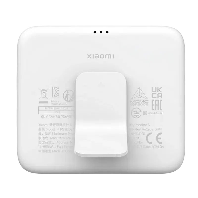 Датчик температуры и влажности Xiaomi Mi Temperature and Humidity Monitor 3, White 4
