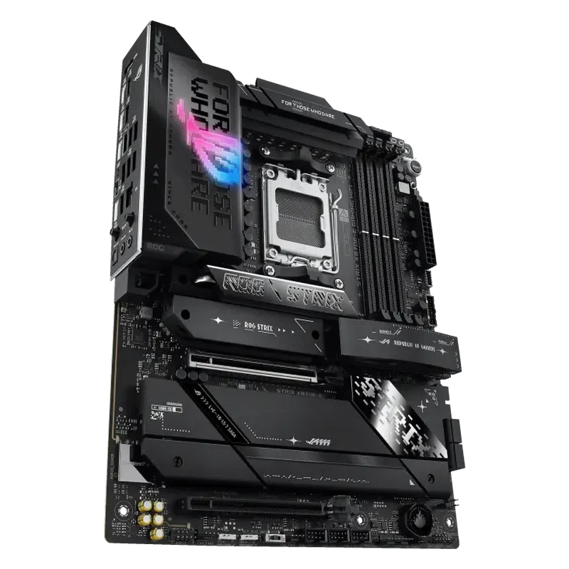 Placă de bază ASUS ROG STRIX X870E-E GAMING WIFI, Black 6