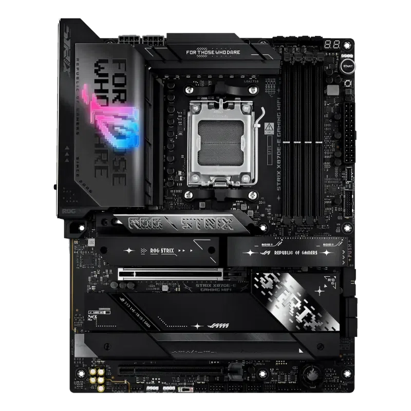 Placă de bază ASUS ROG STRIX X870E-E GAMING WIFI, Black 2