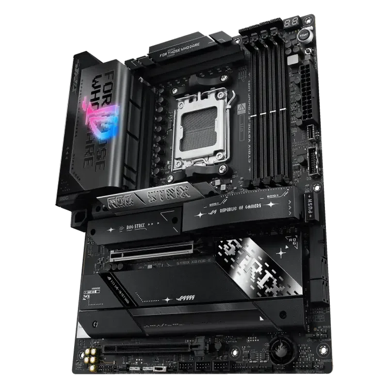 Placă de bază ASUS ROG STRIX X870E-E GAMING WIFI, Black 4