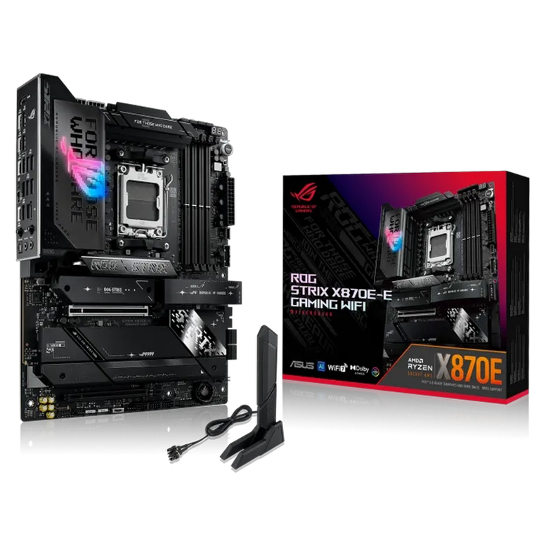 Placă de bază ASUS ROG STRIX X870E-E GAMING WIFI, Black