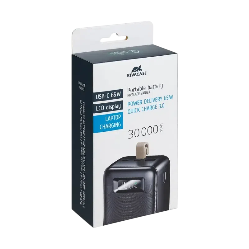 Acumulator extern Rivacase VA1083, 30000 mAh 14