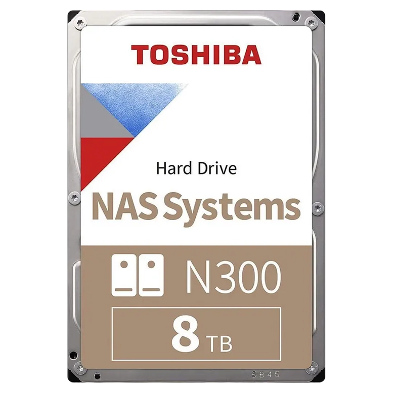 Unitate HDD Toshiba N300 HDWG480UZSVA, 8 TB, Brown