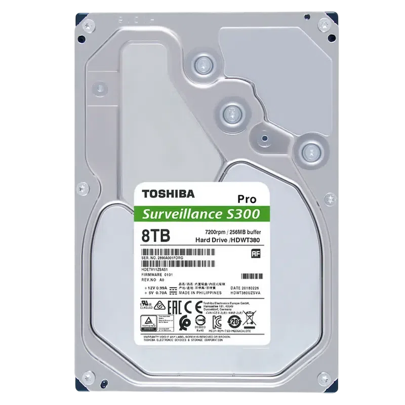 Unitate HDD Toshiba S300 Pro HDWT380UZSVA, 8 TB, Green 2
