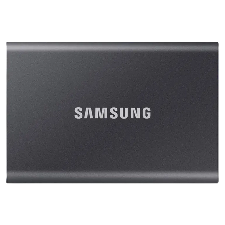 Внешний портативный SSD накопитель Samsung T7, 4 ТБ, Titan Gray