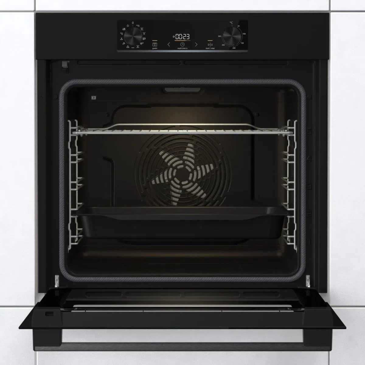 Электрический духовой шкаф Gorenje BPS6737E02B, Черный 2
