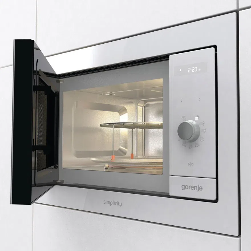 Встраиваемая микроволновая печь Gorenje BM235G1SYW, White 3