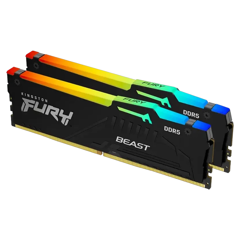 Оперативная память Kingston FURY Beast RGB, 16ГБ, Black