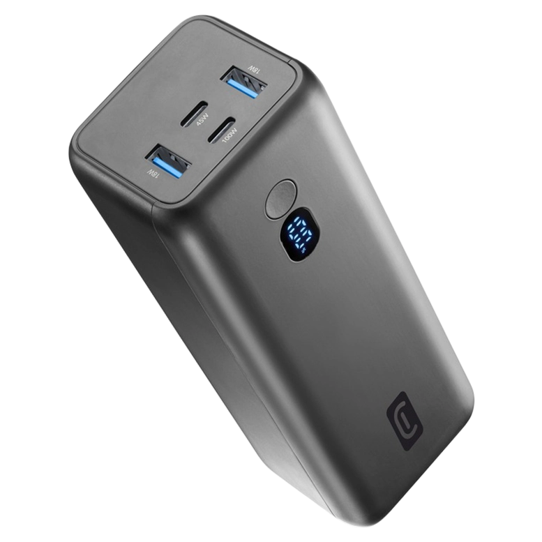 Портативный аккумулятор Cellularline Maxi 27000mAh, Black