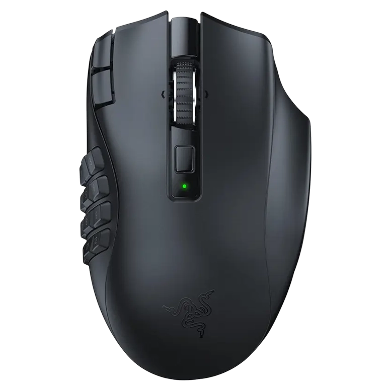 Беcпроводная мышь Razer Naga V2 HyperSpeed, Black