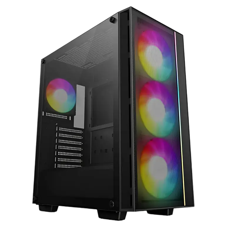 Корпус для ПК Deepcool MATREXX 55 MESH V4 Mid Tower, Черный