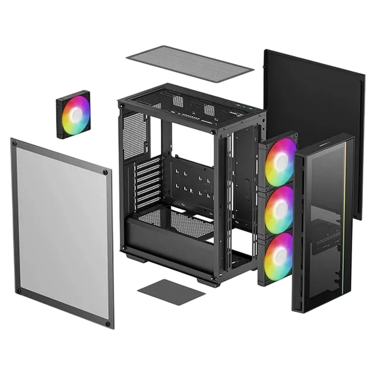 Корпус для ПК Deepcool MATREXX 55 V4 Mid Tower, Черный 22
