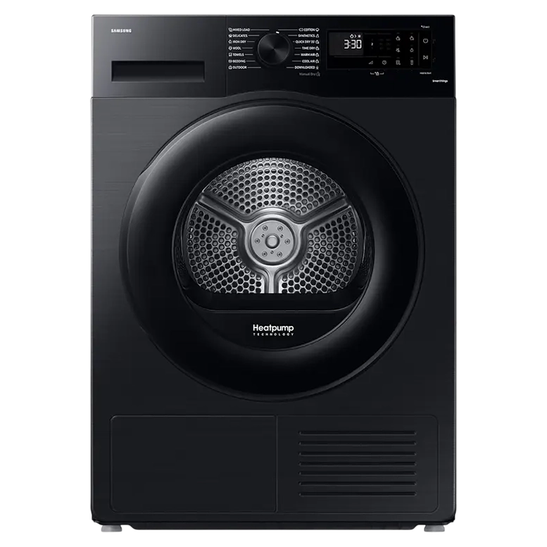 Сушильная машина Samsung DV90CGC0A0ABLE, 9кг, Чёрный