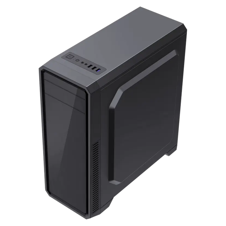 Корпус для ПК Gamemax G561E-BK Mid Tower, Черный 4
