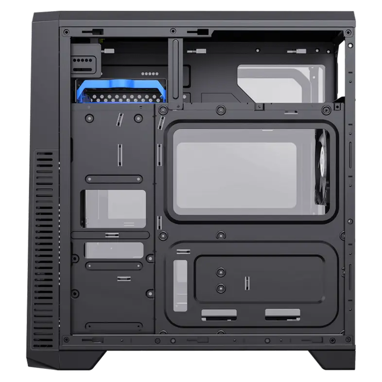 Корпус для ПК Gamemax G561E-BK Mid Tower, Черный 7