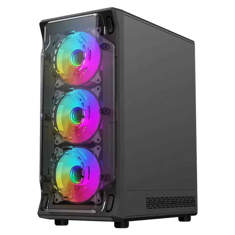 Корпус для ПК Gamemax STARLIGHT 2 AB Midi-Tower, Черный 5