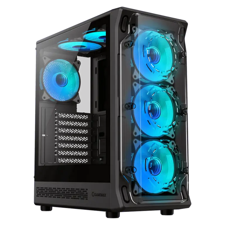 Корпус для ПК Gamemax STARLIGHT 2 AB Midi-Tower, Черный 2