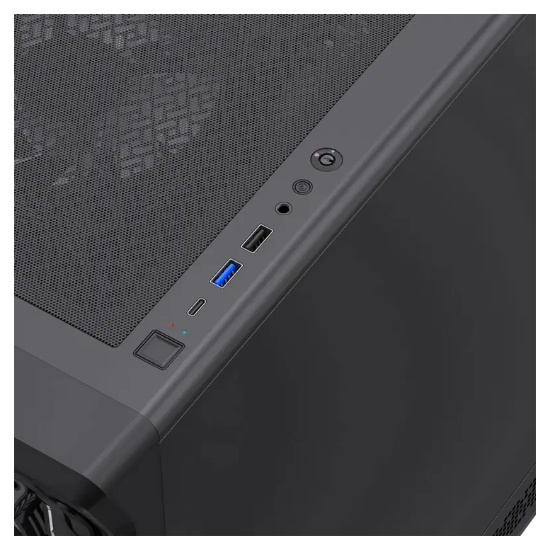 Корпус для ПК Gamemax STARLIGHT 2 AB Midi-Tower, Черный 10