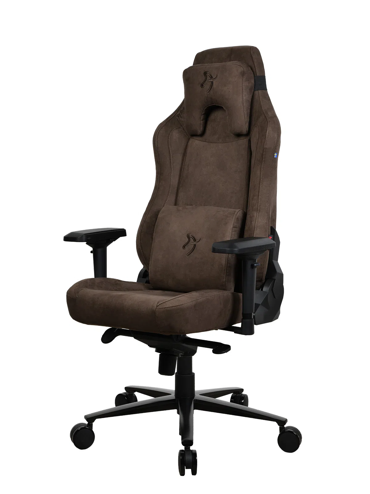 Scaun Gaming Arozzi Vernazza Super Soft Fabric, Brown 2