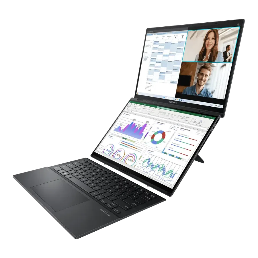 Laptop 14" ASUS Zenbook DUO OLED UX8406CA, Inkwell Gray 2