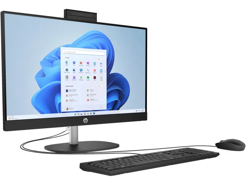 Computer All-in-One HP 24-cr1003ci, Core Ultra 7 155U, 16/512GB, Black 3