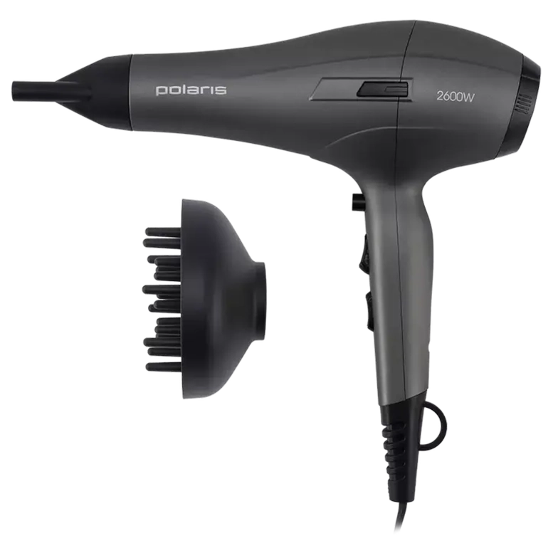 Фен Polaris PHD2600AСi, Graphite