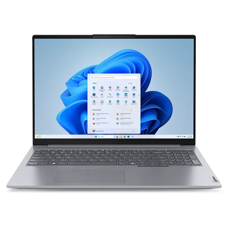 Ноутбук для бизнеса 16" Lenovo ThinkBook 16 G7 IML, Arctic Grey