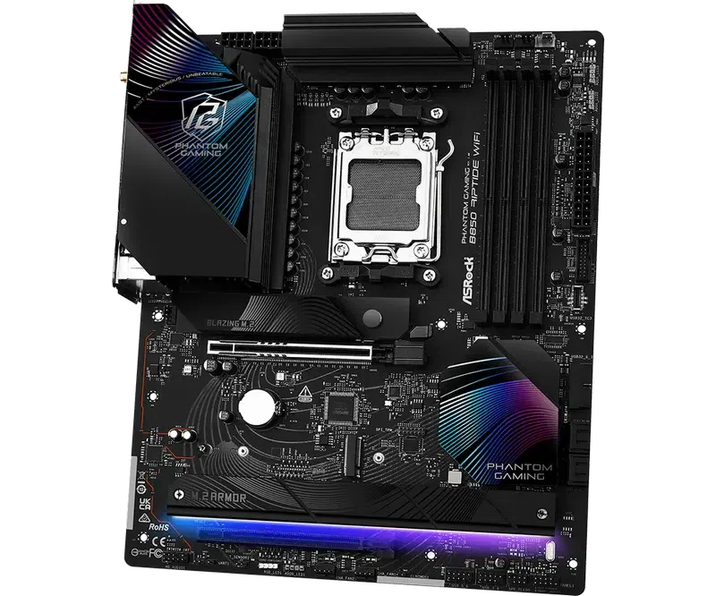 Материнская плата ASRock B850 RIPTIDE WIFI, Black 4
