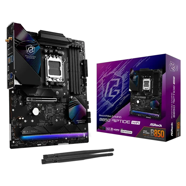 Материнская плата ASRock B850 RIPTIDE WIFI, Black