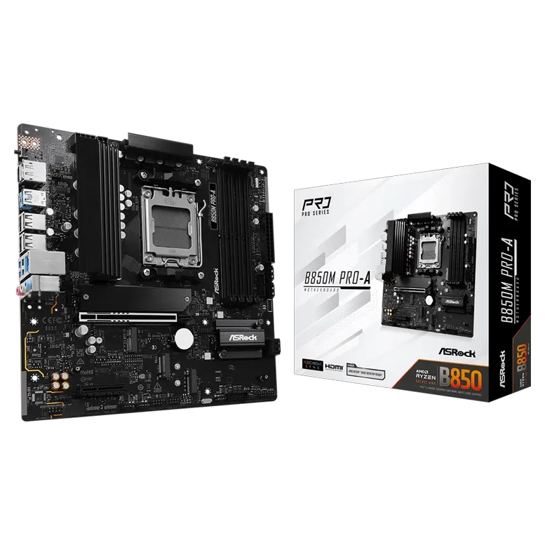 Материнская плата ASRock B850M PRO-A, Black