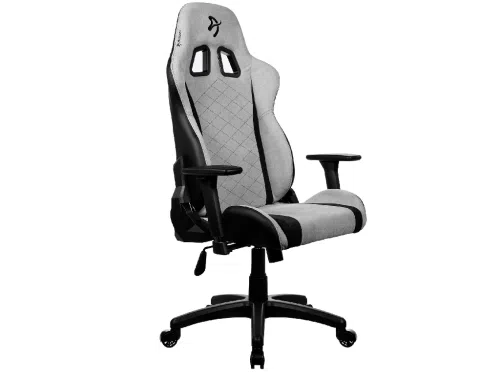 Scaun Gaming Arozzi Avanti Softfabric Light Grey 3