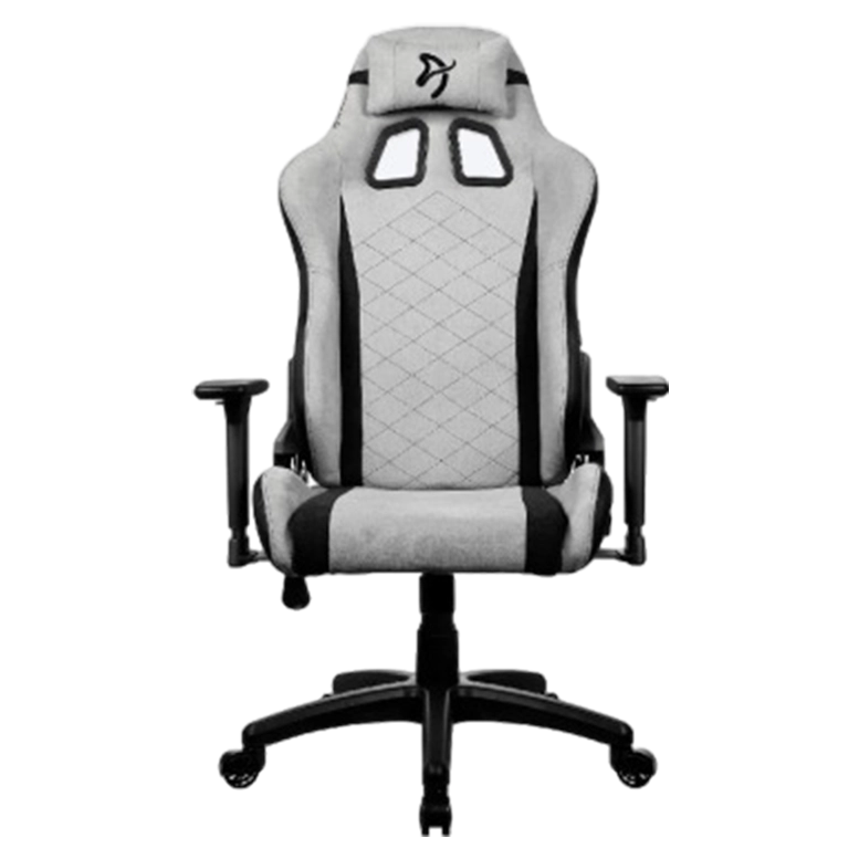 Scaun Gaming Arozzi Avanti Softfabric Light Grey
