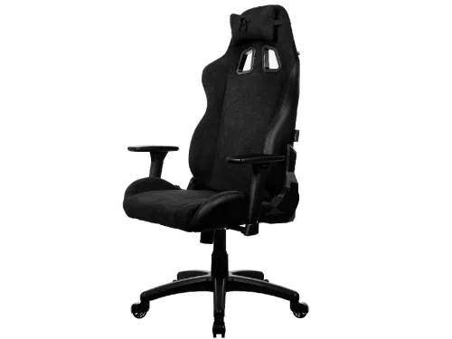 Scaun Gaming Arozzi Avanti Softfabric, Pure Black 2