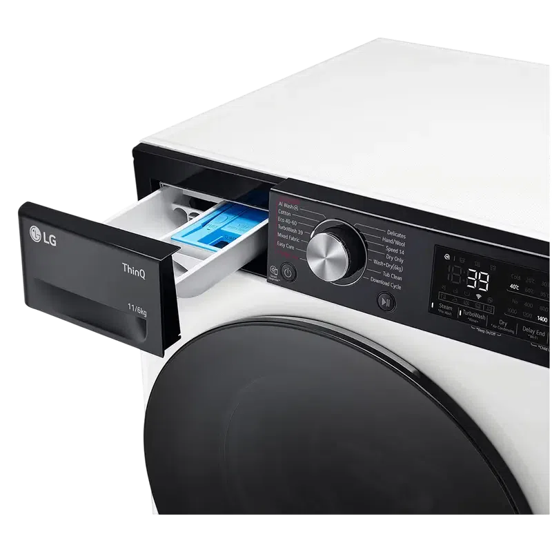 Стирально-сушильная машина LG F4DR711S2H 13