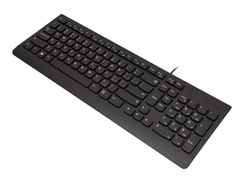 Клавиатура и мышь Lenovo 300 USB, Чёрный 2