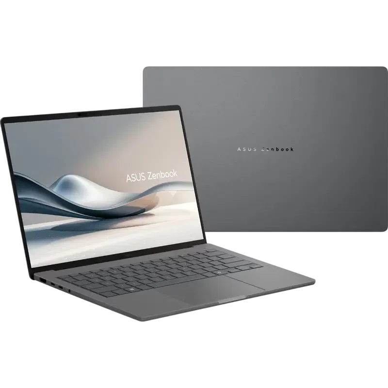 Ноутбук 14" ASUS Zenbook A14 OLED UX3407RA, Iceland Gray 5