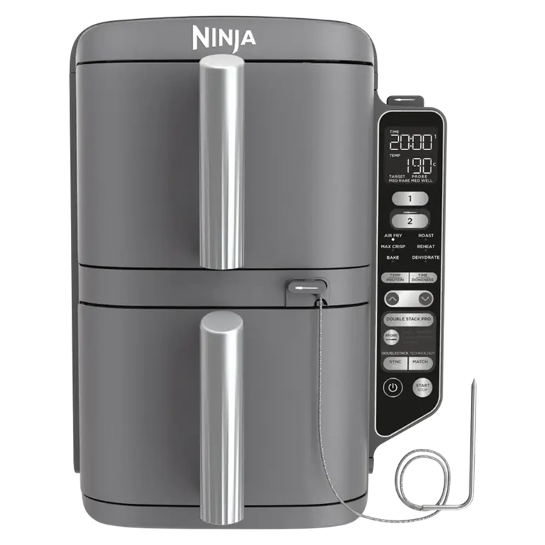 Аэрогриль Ninja Double Stack XL Smart SL451EU, Серый