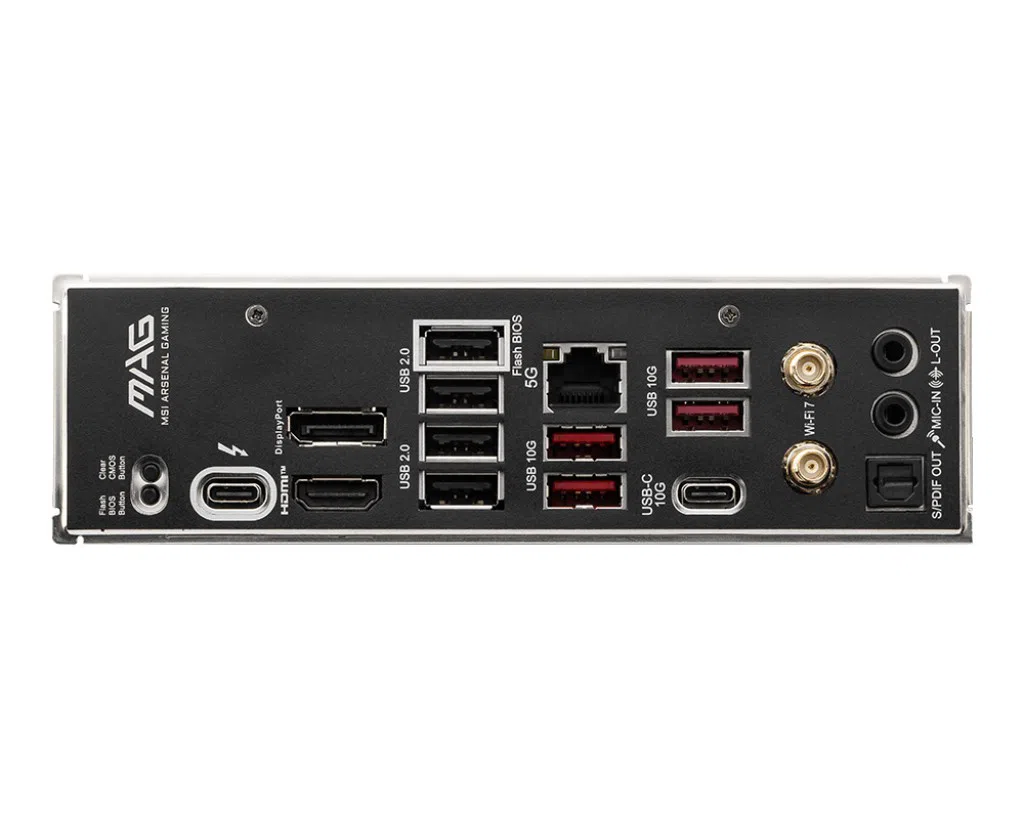 Placa de baza MSI MAG B860 TOMAHAWK WIFI, Black 5