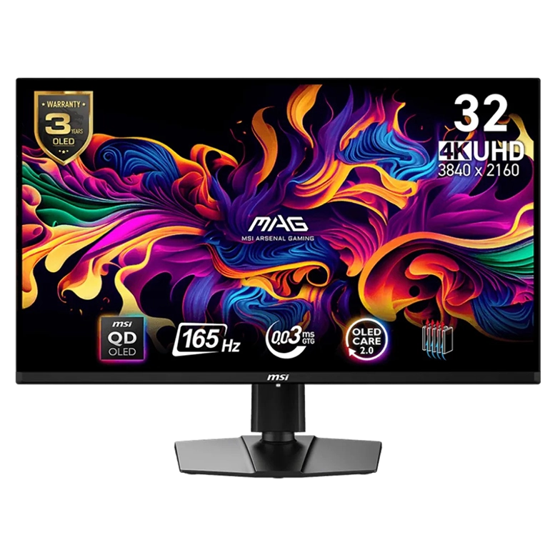 Monitor Gaming 31.5” MSI MAG 321UP QD-OLED, Black