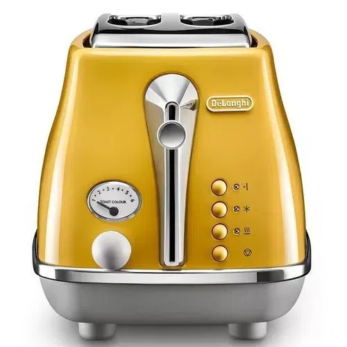 Тостер DeLonghi CTOC2103.Y Icona Capitals Yellow 2