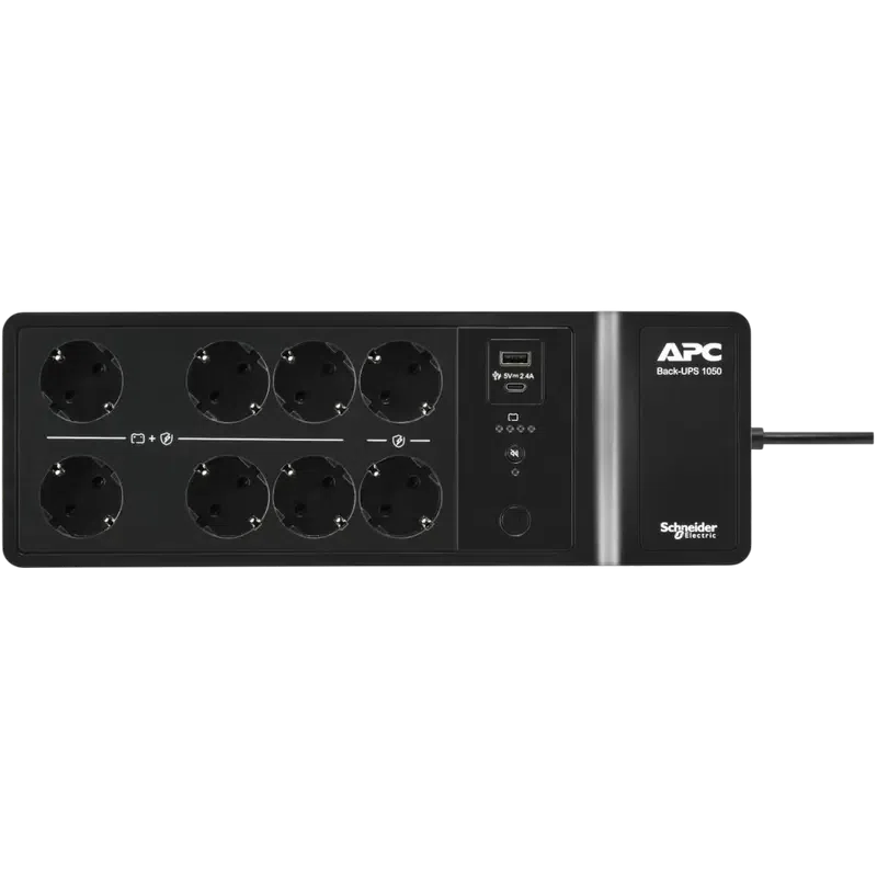 Sursă de alimentare neîntreruptibilă APC Back-UPS BE1050G2-GR, Black 3