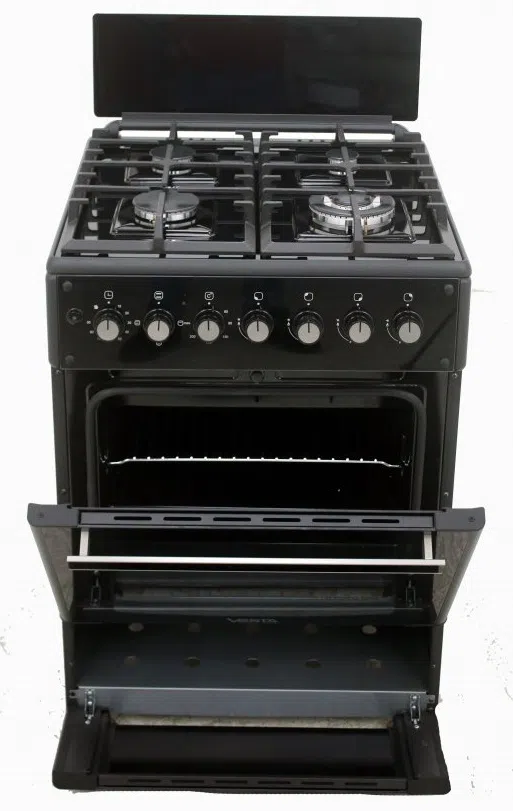 Aragaz Vesta GC-E6060FCTg/BL, Black 2