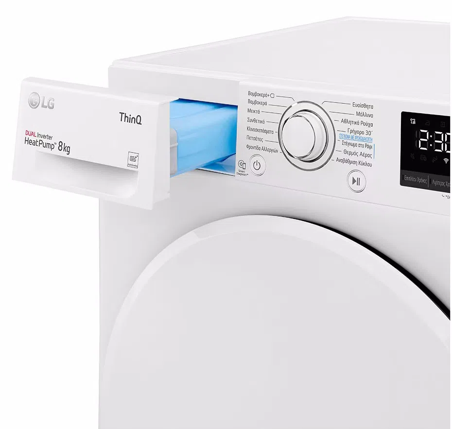 Сушильная машина LG RH80V3AV0N, White 4