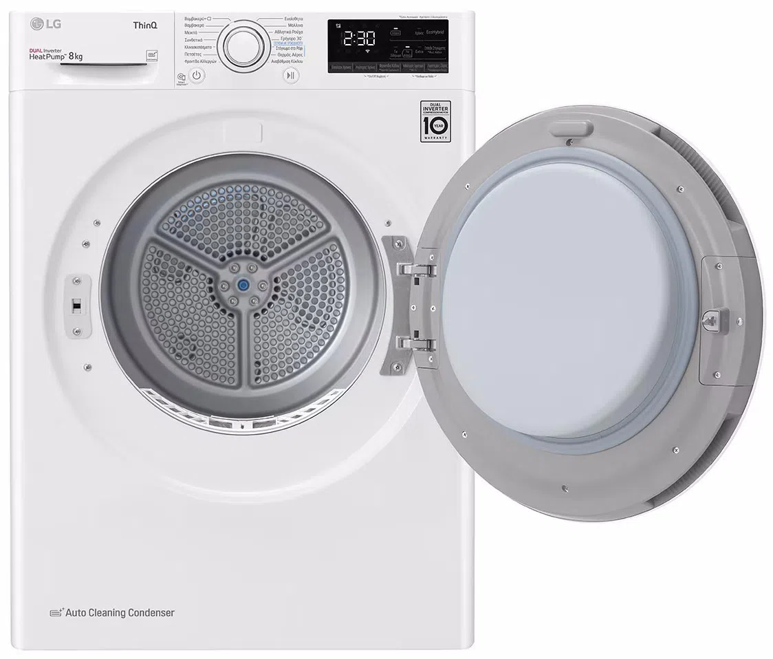 Сушильная машина LG RH80V3AV0N, White 2