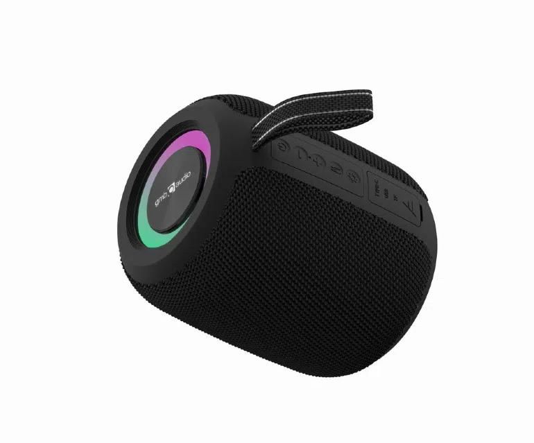 Портативная колонка Gembird SPK-BT-LED-05-BK, Чёрный 2